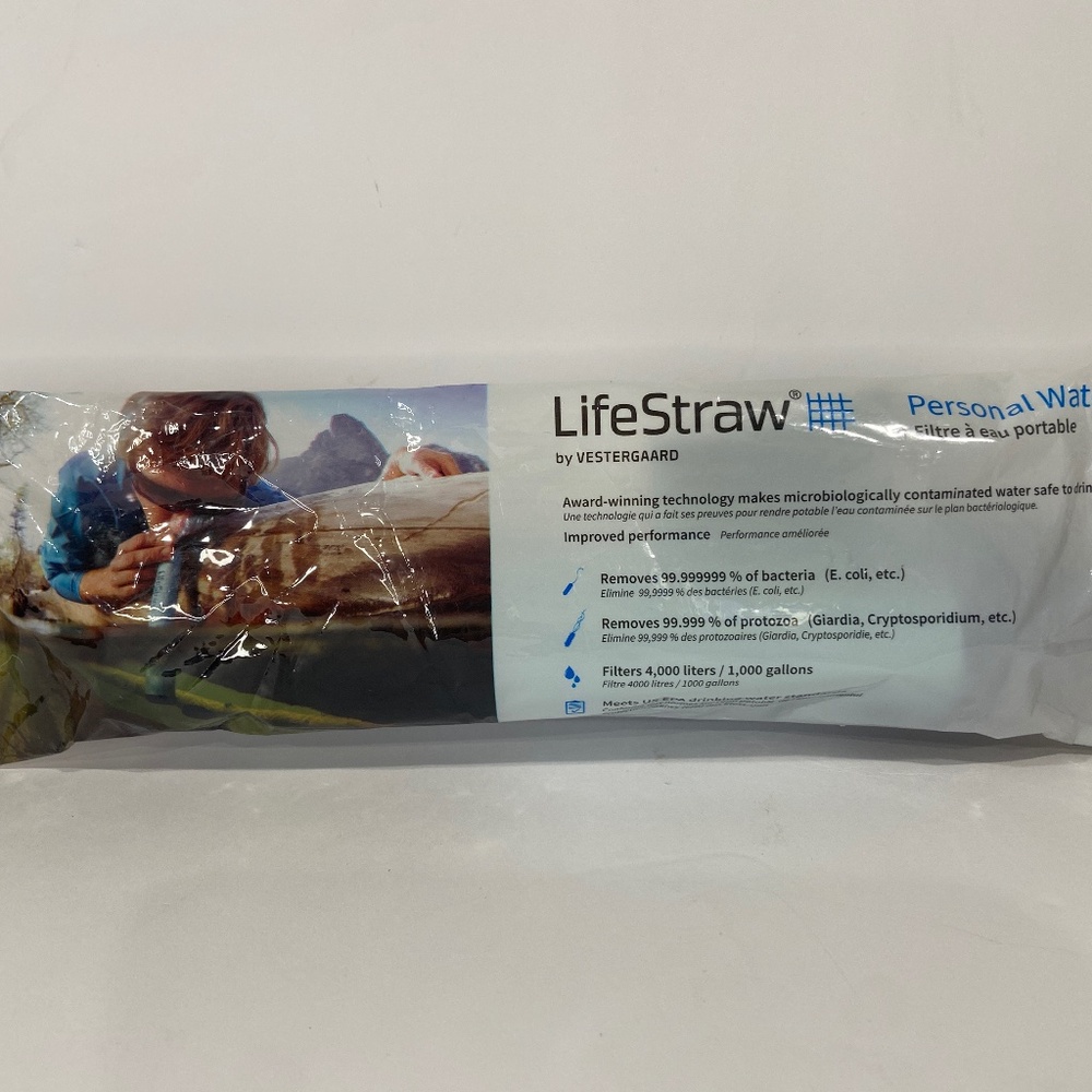 LifeStraw Personal Water Filter – Portable Outdoor Emergency Survival Gear New S